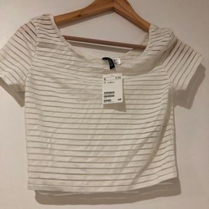 Super cute crop top HM brand new